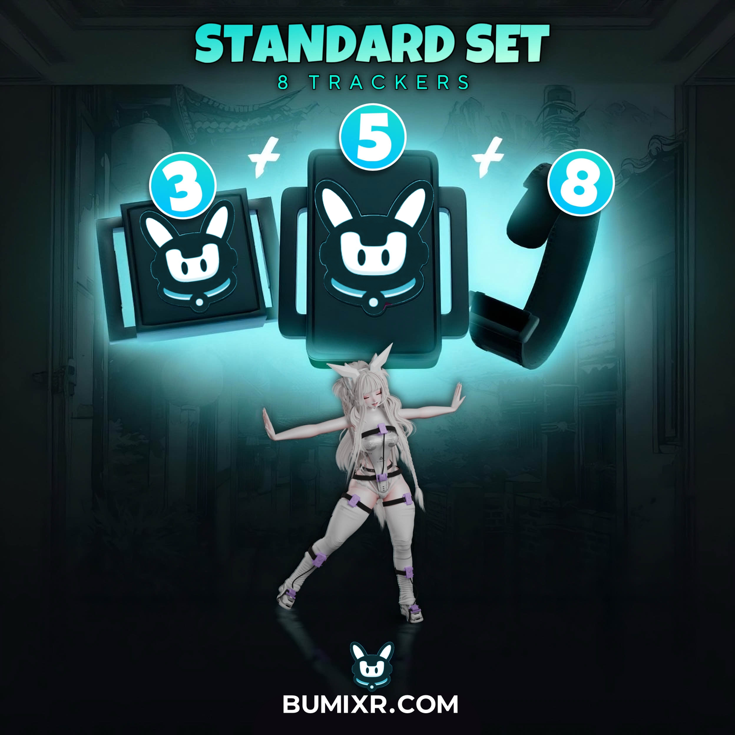 STANDARD SET | 8 TRACKERS