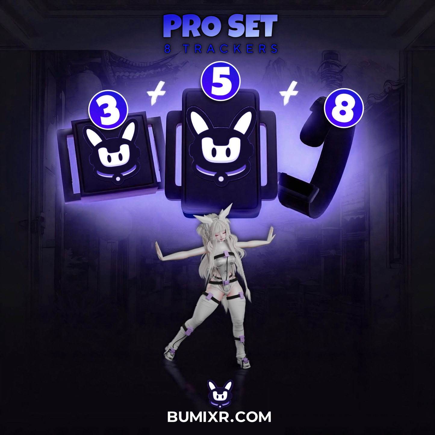PRO SET | 8 TRACKERS